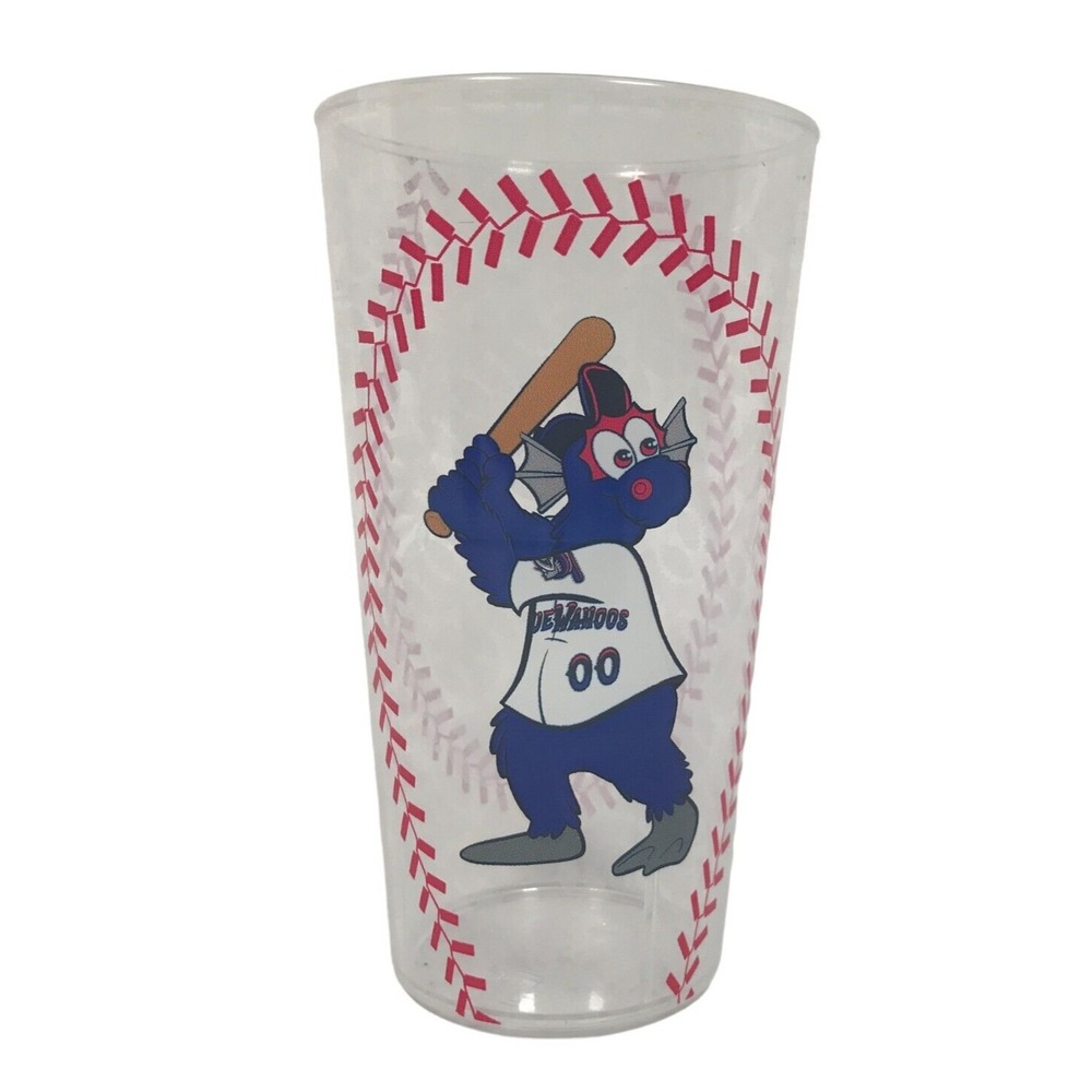 Pensacola Blue Wahoos Kazoo Mascot Plastic Souvenir Tumbler Cup Baseball 6in
